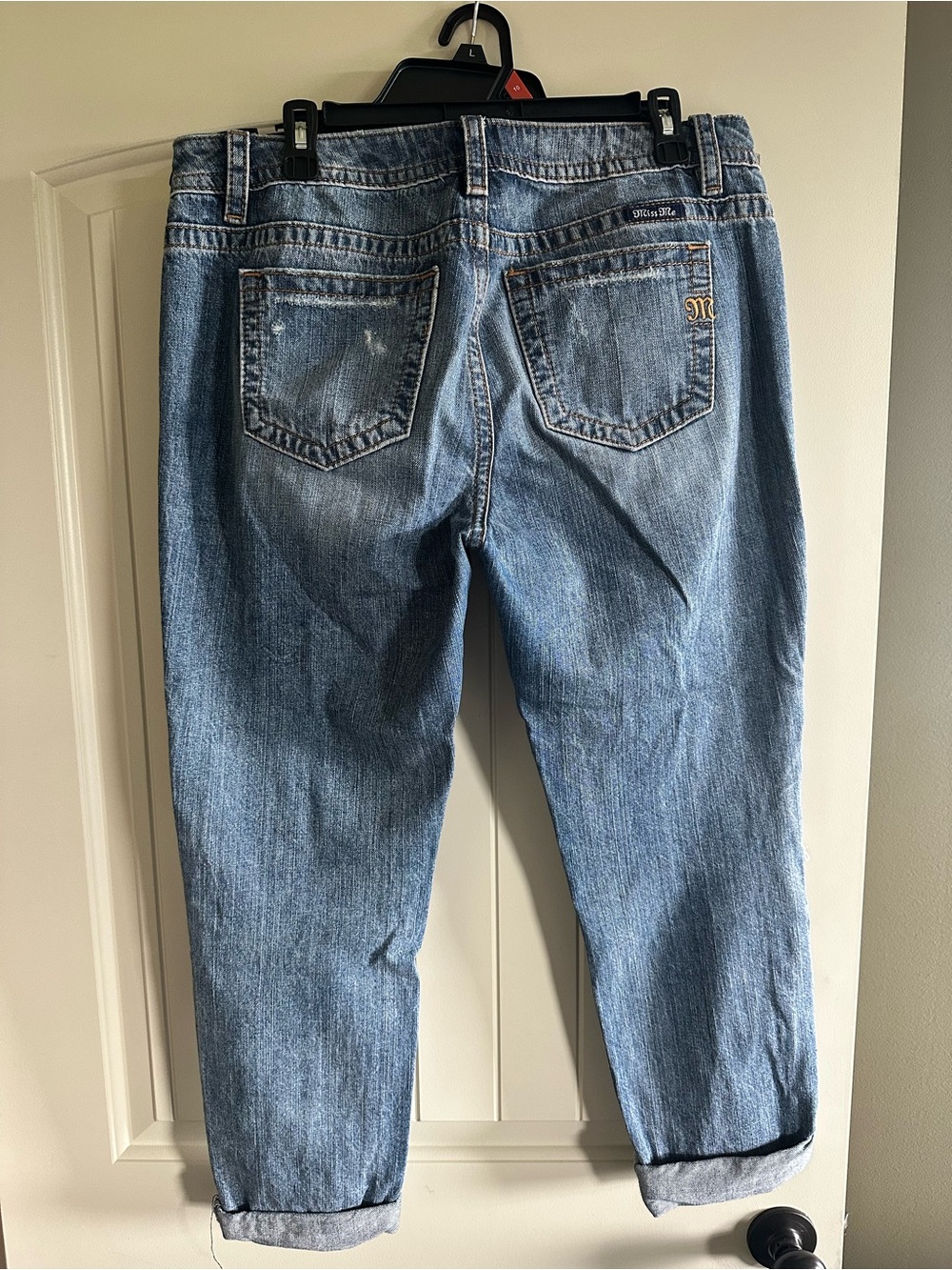Miss Me Women's Light Blue Boyfriend Jeans